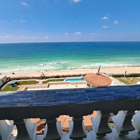 Panorama Apartment With A Charming Sea View Near Alexandria And Burg Elarab Intl Airport With Free Wifi شقة باطلالة ساحرة على البحر اول الساحل الشمالي Kültér fotó