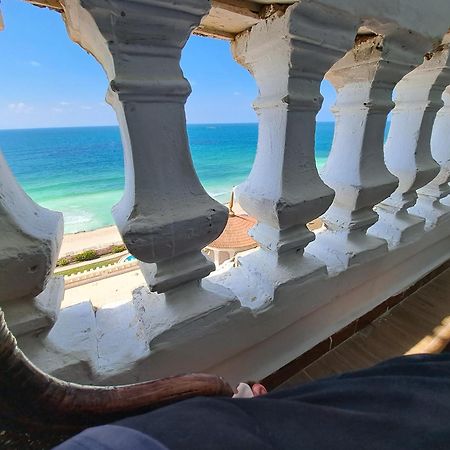 Panorama Apartment With A Charming Sea View Near Alexandria And Burg Elarab Intl Airport With Free Wifi شقة باطلالة ساحرة على البحر اول الساحل الشمالي Kültér fotó