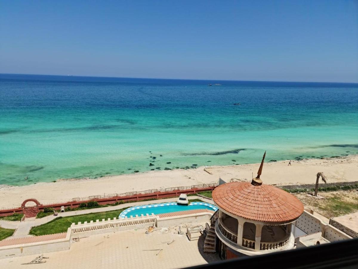Panorama Apartment With A Charming Sea View Near Alexandria And Burg Elarab Intl Airport With Free Wifi شقة باطلالة ساحرة على البحر اول الساحل الشمالي Kültér fotó