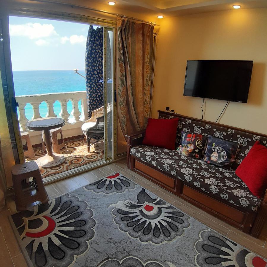 Panorama Apartment With A Charming Sea View Near Alexandria And Burg Elarab Intl Airport With Free Wifi شقة باطلالة ساحرة على البحر اول الساحل الشمالي Kültér fotó
