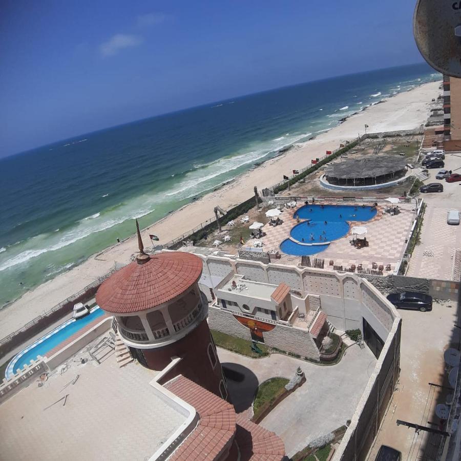 Panorama Apartment With A Charming Sea View Near Alexandria And Burg Elarab Intl Airport With Free Wifi شقة باطلالة ساحرة على البحر اول الساحل الشمالي Kültér fotó