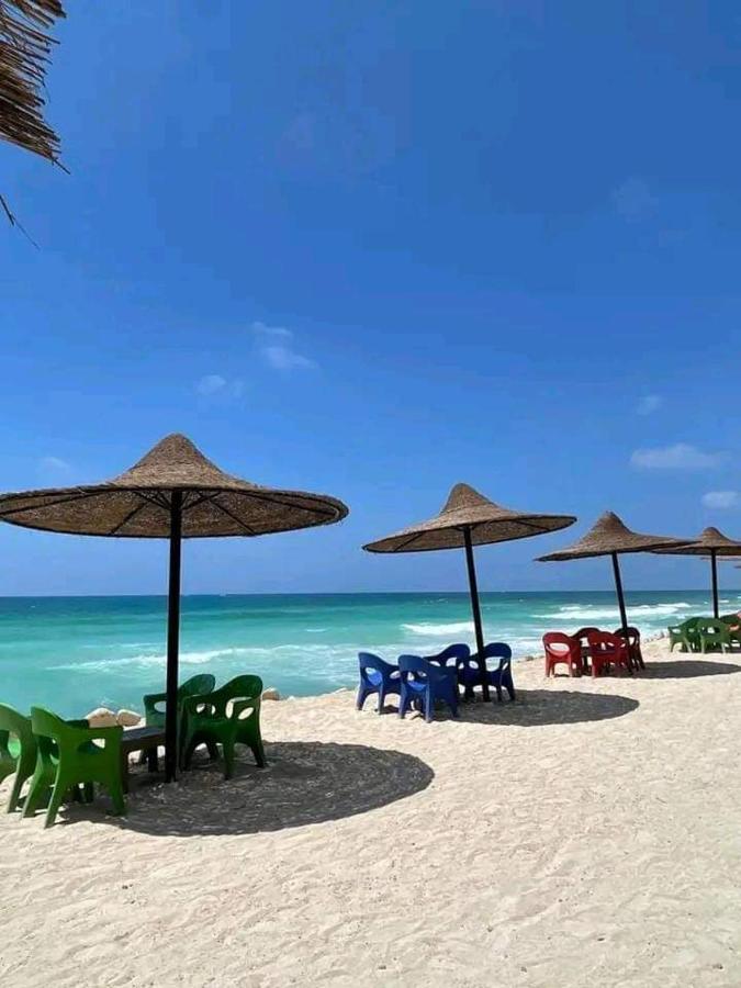 Panorama Apartment With A Charming Sea View Near Alexandria And Burg Elarab Intl Airport With Free Wifi شقة باطلالة ساحرة على البحر اول الساحل الشمالي Kültér fotó