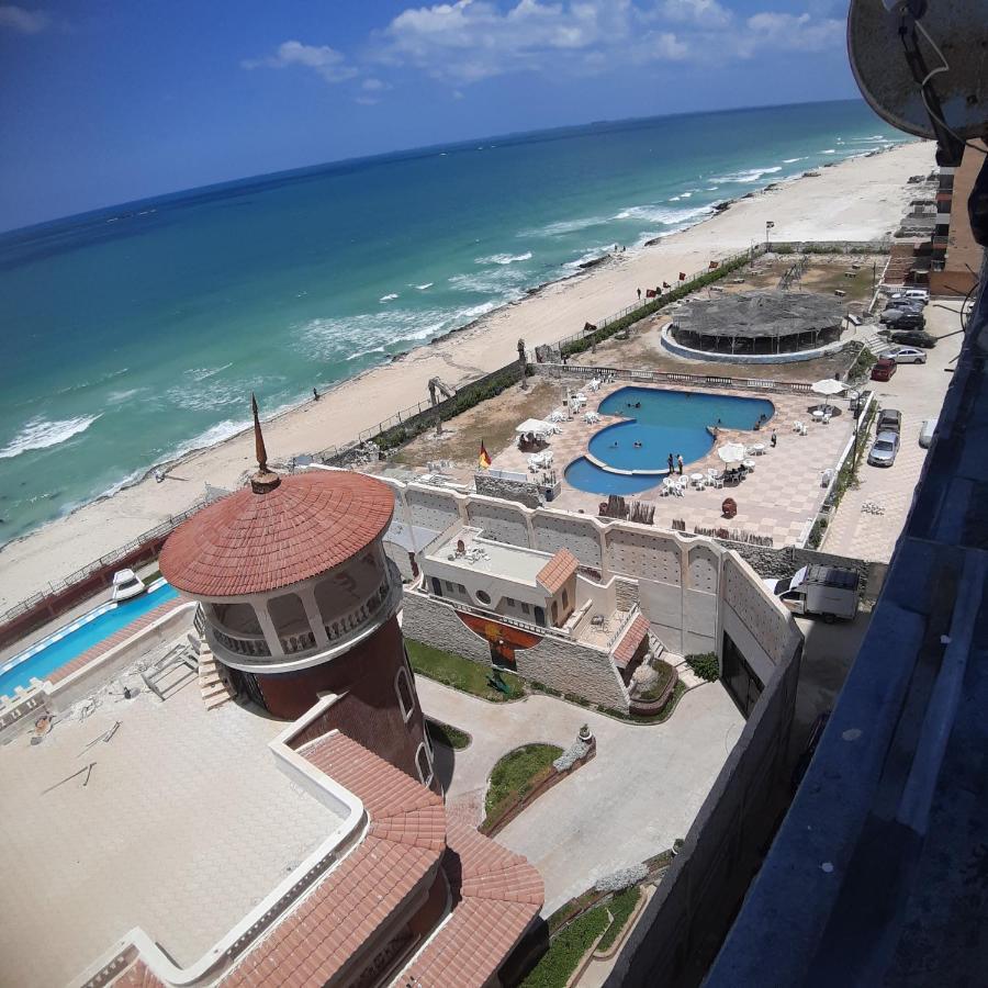 Panorama Apartment With A Charming Sea View Near Alexandria And Burg Elarab Intl Airport With Free Wifi شقة باطلالة ساحرة على البحر اول الساحل الشمالي Kültér fotó