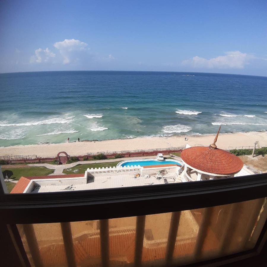 Panorama Apartment With A Charming Sea View Near Alexandria And Burg Elarab Intl Airport With Free Wifi شقة باطلالة ساحرة على البحر اول الساحل الشمالي Kültér fotó