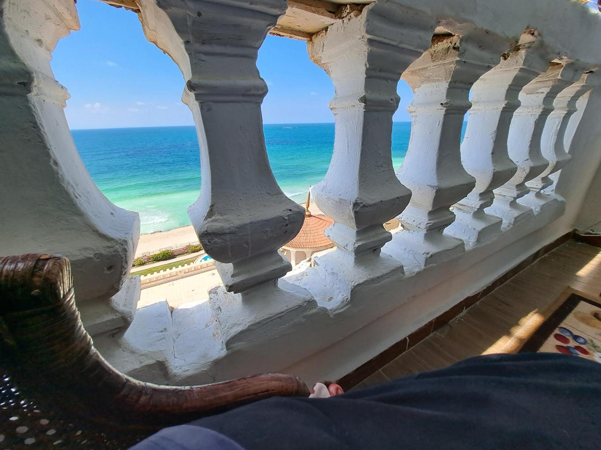 Panorama Apartment With A Charming Sea View Near Alexandria And Burg Elarab Intl Airport With Free Wifi شقة باطلالة ساحرة على البحر اول الساحل الشمالي Kültér fotó