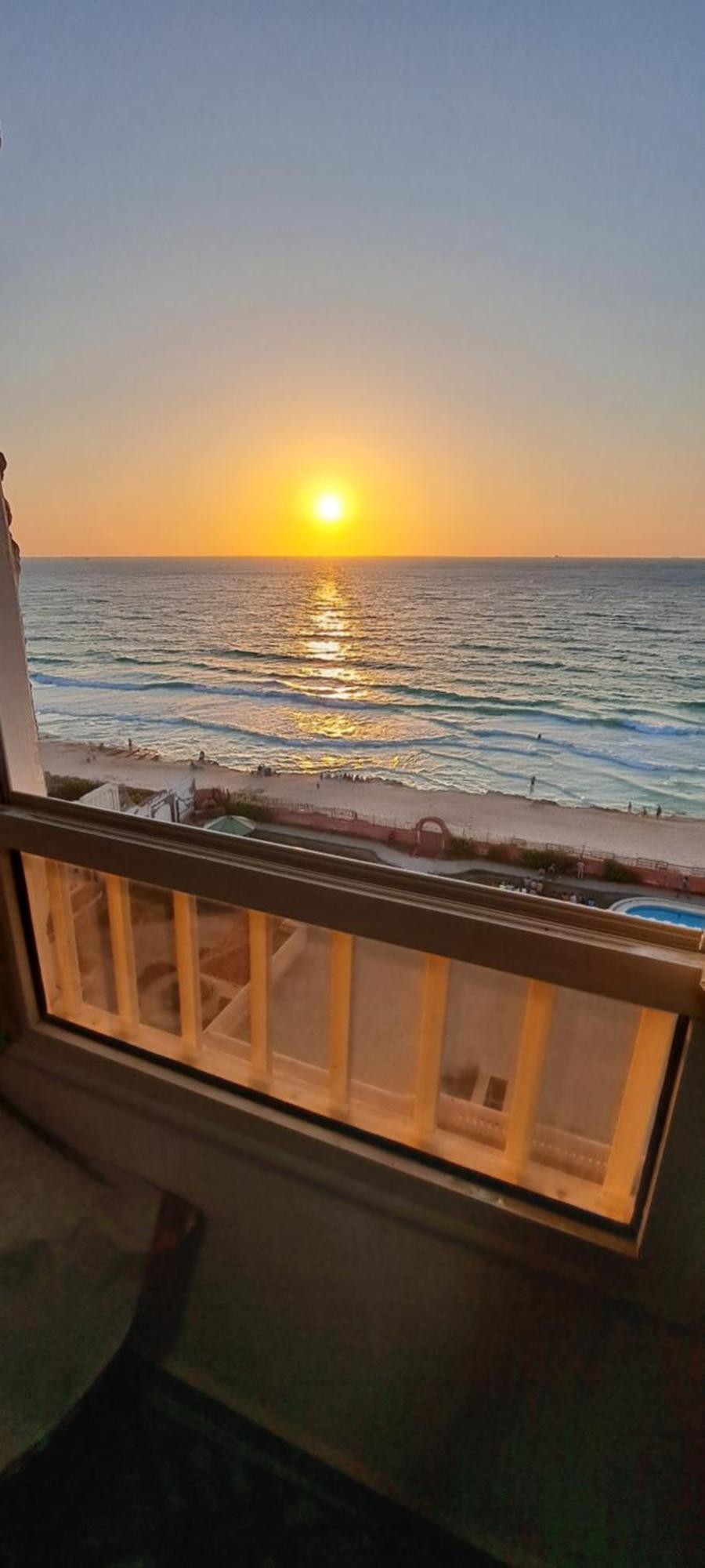 Panorama Apartment With A Charming Sea View Near Alexandria And Burg Elarab Intl Airport With Free Wifi شقة باطلالة ساحرة على البحر اول الساحل الشمالي Kültér fotó