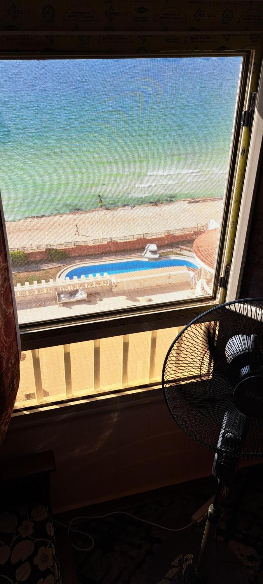 Panorama Apartment With A Charming Sea View Near Alexandria And Burg Elarab Intl Airport With Free Wifi شقة باطلالة ساحرة على البحر اول الساحل الشمالي Kültér fotó