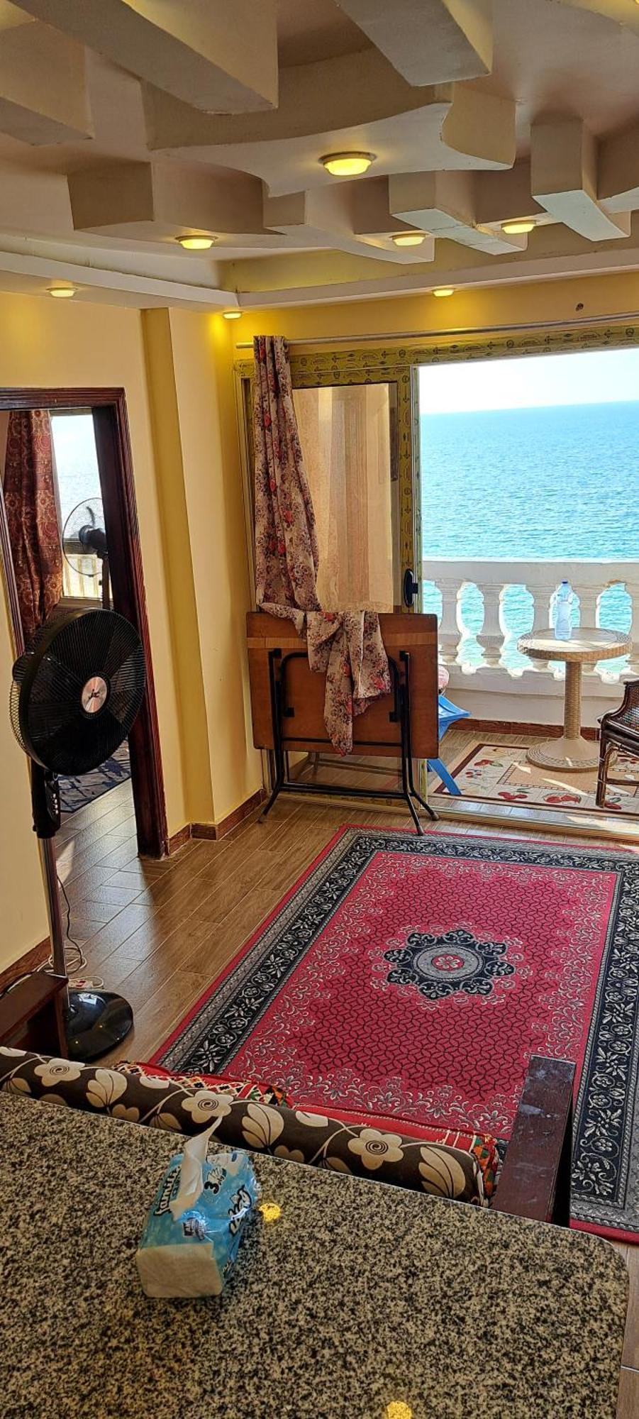 Panorama Apartment With A Charming Sea View Near Alexandria And Burg Elarab Intl Airport With Free Wifi شقة باطلالة ساحرة على البحر اول الساحل الشمالي Kültér fotó