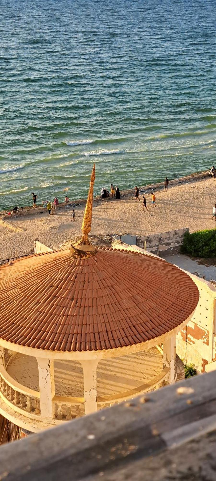 Panorama Apartment With A Charming Sea View Near Alexandria And Burg Elarab Intl Airport With Free Wifi شقة باطلالة ساحرة على البحر اول الساحل الشمالي Kültér fotó